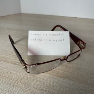Gucci GG2838 UZ3 Eyeglasses Red Frames Only 52-16-125